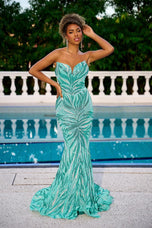 Portia and Scarlett Strapless Prom Dress PS22538