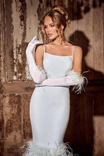 Portia and Scarlett Feather Dress PS23032