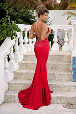 Portia and Scarlett Low Back Prom Dress PS23499