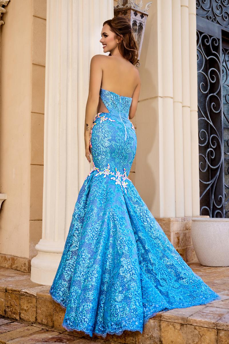 Portia and Scarlett Mermaid Prom Dress PS24089 Portia and Scarlett Mermaid Prom Dress PS24089
