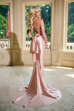 Portia and Scarlett Adjustable Jersey Prom Dress PS24091X