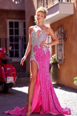Portia and Scarlett Strapless Sequin Prom Dress PS24631