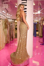 Portia & Scarlett Strapless Beaded Prom Dress PS24850C - B