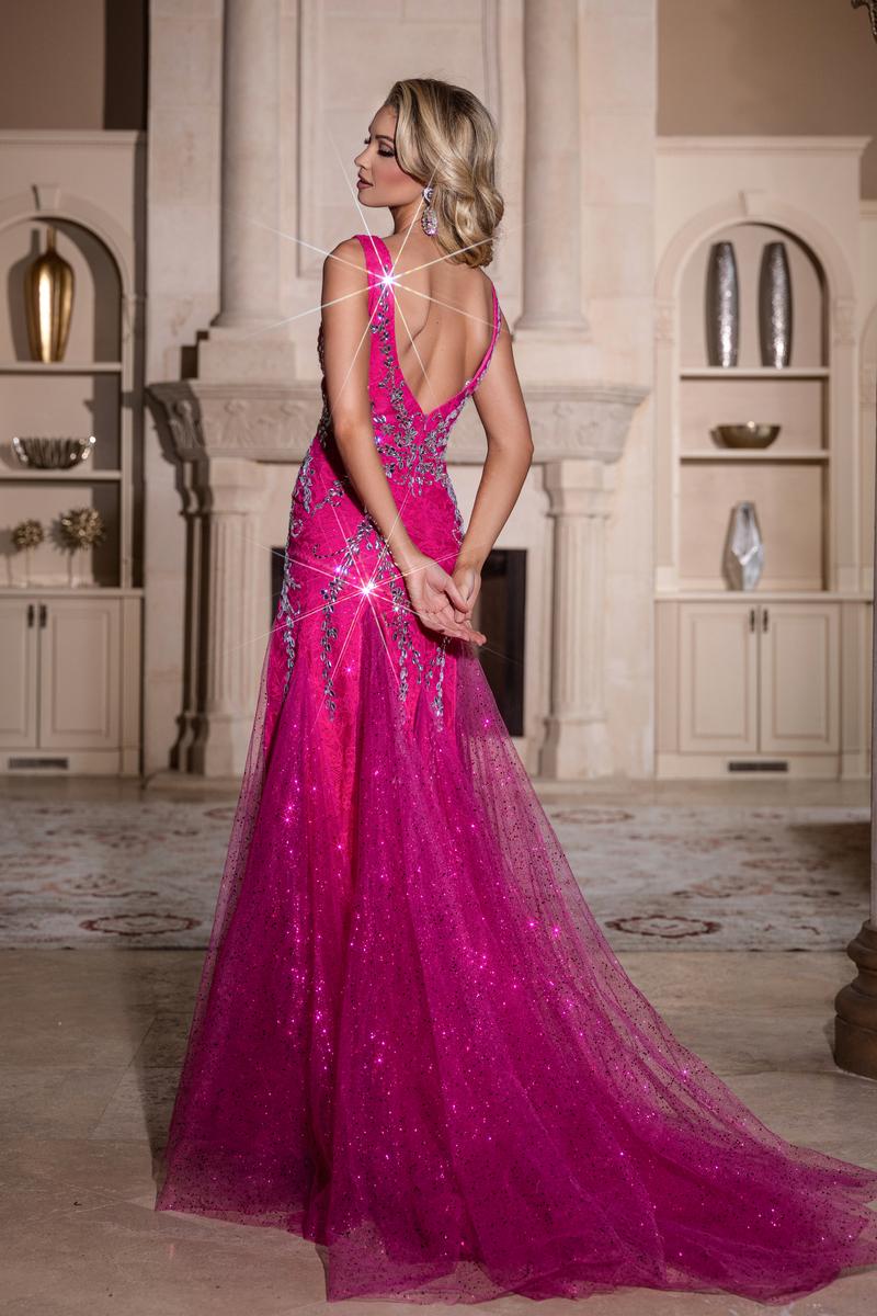 Portia & Scarlett Crystal Mermaid Prom Dress PS25289 Portia & Scarlett Crystal Mermaid Prom Dress PS25289