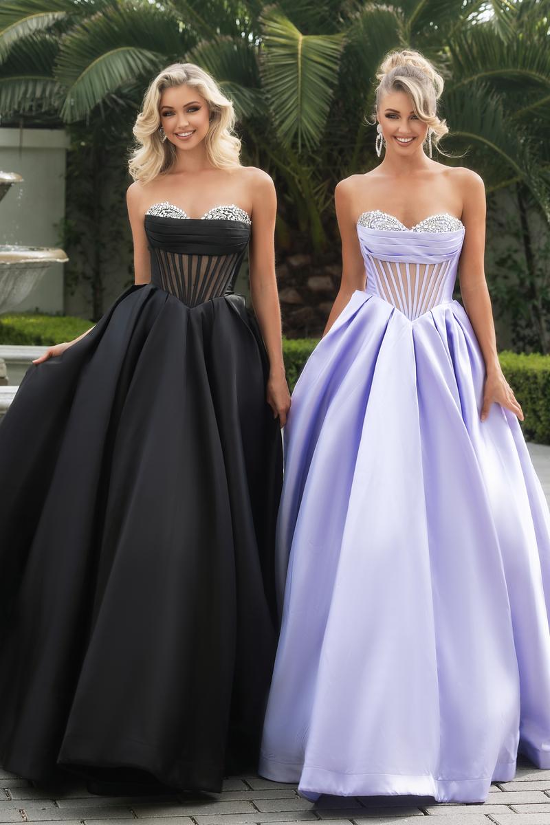 Portia & Scarlett Peekaboo Ballgown Prom Dress PS25306