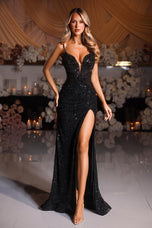 Portia & Scarlett Illusion Bodice Couture Dress PS25431C