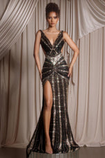 Portia & Scarlett Couture Open Back Prom Dress PS25453C