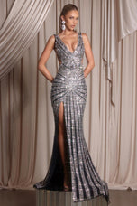 Portia & Scarlett Couture Open Back Prom Dress PS25453C