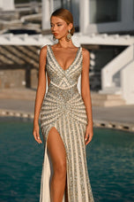 Portia & Scarlett Couture Open Back Prom Dress PS25453C