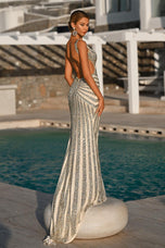Portia & Scarlett Couture Open Back Prom Dress PS25453C