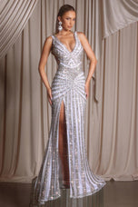 Portia & Scarlett Couture Open Back Prom Dress PS25453C