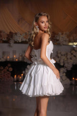 Portia and Scarlett Corset Bow HoCo Dress PS25700