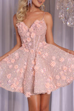 Portia and Scarlett 3D Floral HoCo Dress PS25703