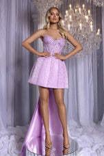 Portia and Scarlett Corset Cocktail Dress PS25762