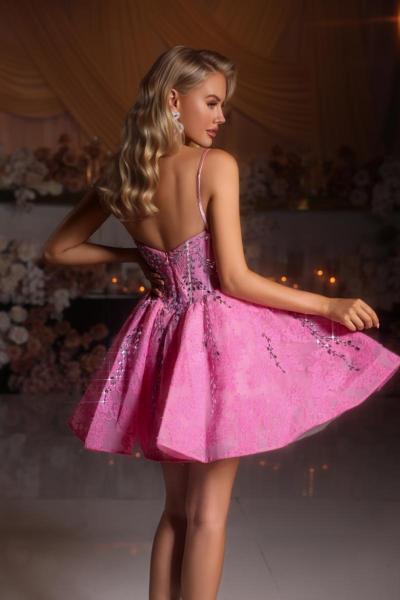 Portia and Scarlett Embellished A-Line HoCo Dress PS25784