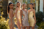 Portia and Scarlett Low Back Beaded Cocktail Dress PS25815C
