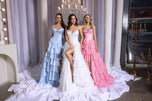 Portia & Scarlett Ruffle Ballgown Prom Dress PS25963