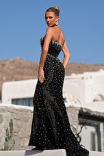 Portia and Scarlett Pearl Illusion Prom Dress PS26002