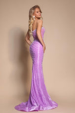 Portia and Scarlett Pearl Illusion Prom Dress PS26002