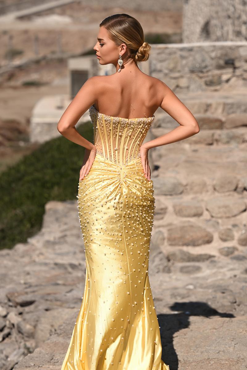 Portia and Scarlett Pearl Illusion Prom Dress PS26002