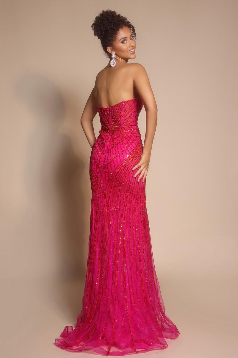 Portia & Scarlett Beaded Prom Dress PS26004
