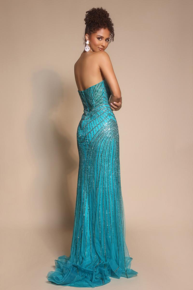 Portia & Scarlett Beaded Prom Dress PS26004