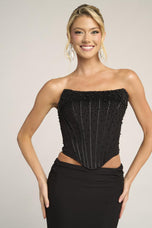 Portia & Scarlett Two Piece Pearl Prom Set PS26007