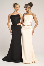 Portia & Scarlett Two Piece Pearl Prom Set PS26007
