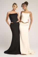 Portia & Scarlett Two Piece Pearl Prom Set PS26007