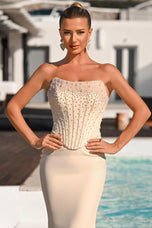 Portia & Scarlett Two Piece Pearl Prom Set PS26007