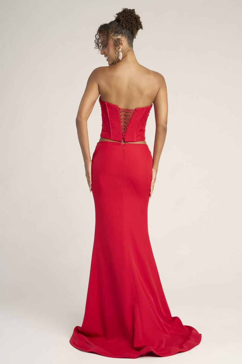 Portia & Scarlett Two Piece Pearl Prom Set PS26007