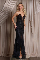 Portia & Scarlett Fully Beaded Prom Dress PS26012