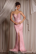 Portia & Scarlett Fully Beaded Prom Dress PS26012