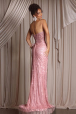 Portia & Scarlett Fully Beaded Prom Dress PS26012