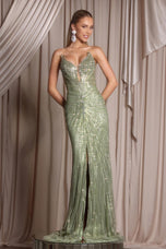 Portia & Scarlett Fully Beaded Prom Dress PS26012