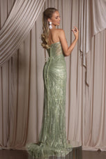 Portia & Scarlett Fully Beaded Prom Dress PS26012