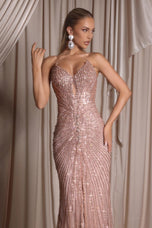 Portia & Scarlett Fully Beaded Prom Dress PS26012