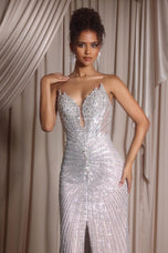 Portia & Scarlett Fully Beaded Prom Dress PS26012
