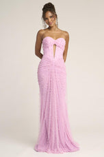 Portia & Scarlett Keyhole Beaded Prom Dress PS26022