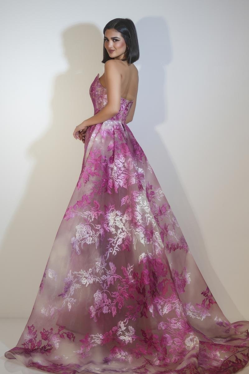 Portia and Scarlett Floral Prom Dress PS26035