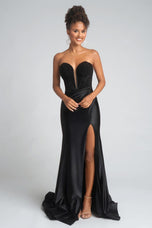 Portia and Scarlett Strapless Corset Prom Dress PS26039