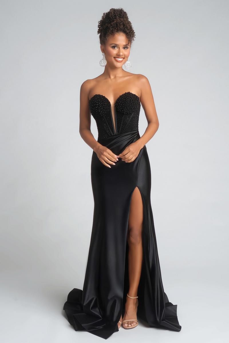Portia and Scarlett Strapless Corset Prom Dress PS26039