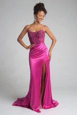 Portia and Scarlett Strapless Corset Prom Dress PS26041