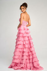 Portia and Scarlett Strapless Chiffon Prom Dress PS26048