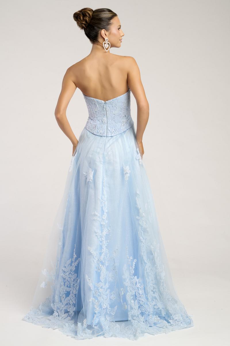Portia and Scarlett Two Piece A-line Lace Prom Dress PS26061 Pink / 6