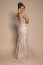Portia and Scarlett Beaded Fitted Prom Dress PS26089