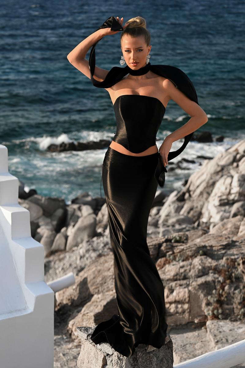 Portia and Scarlett Two Piece Corset Prom Dress PS26114