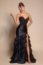 Portia and Scarlett Strapless Corset Prom Dress PS26141