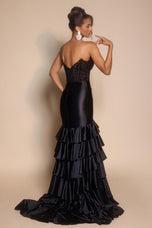 Portia and Scarlett Strapless Corset Prom Dress PS26141