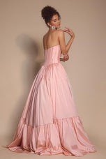 Portia and Scarlett Strapless Bow Prom Dress PS26148